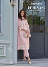 Femina Vol 2 Colour Edition By Zaveri Organza Embroidery Kurti With Bottom Dupatta Exporters In India